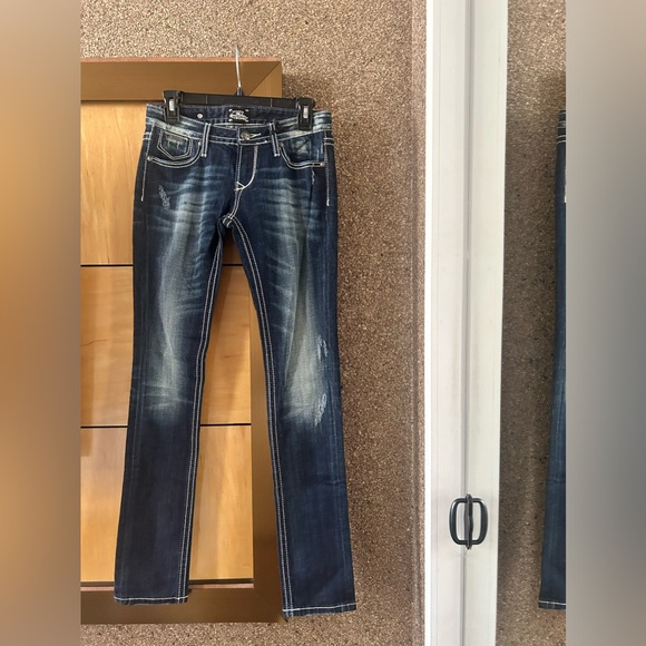 Express Denim - Express Vintage Y2K Women’s Blue Wash Skinny Jeans Size 2 Regular